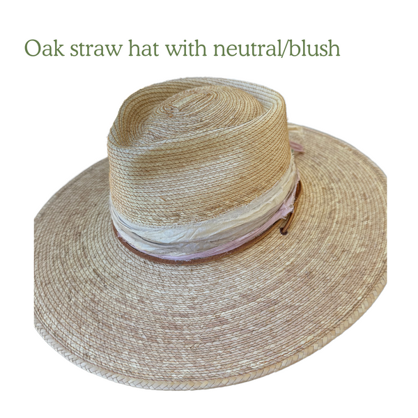 Oak straw hat (4 options)